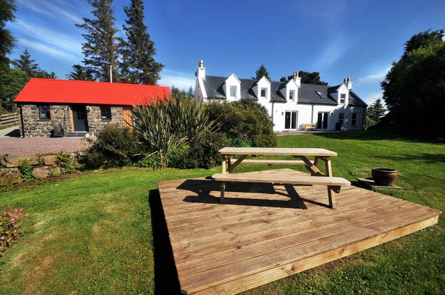 Skye House Renovation rustic-exterior