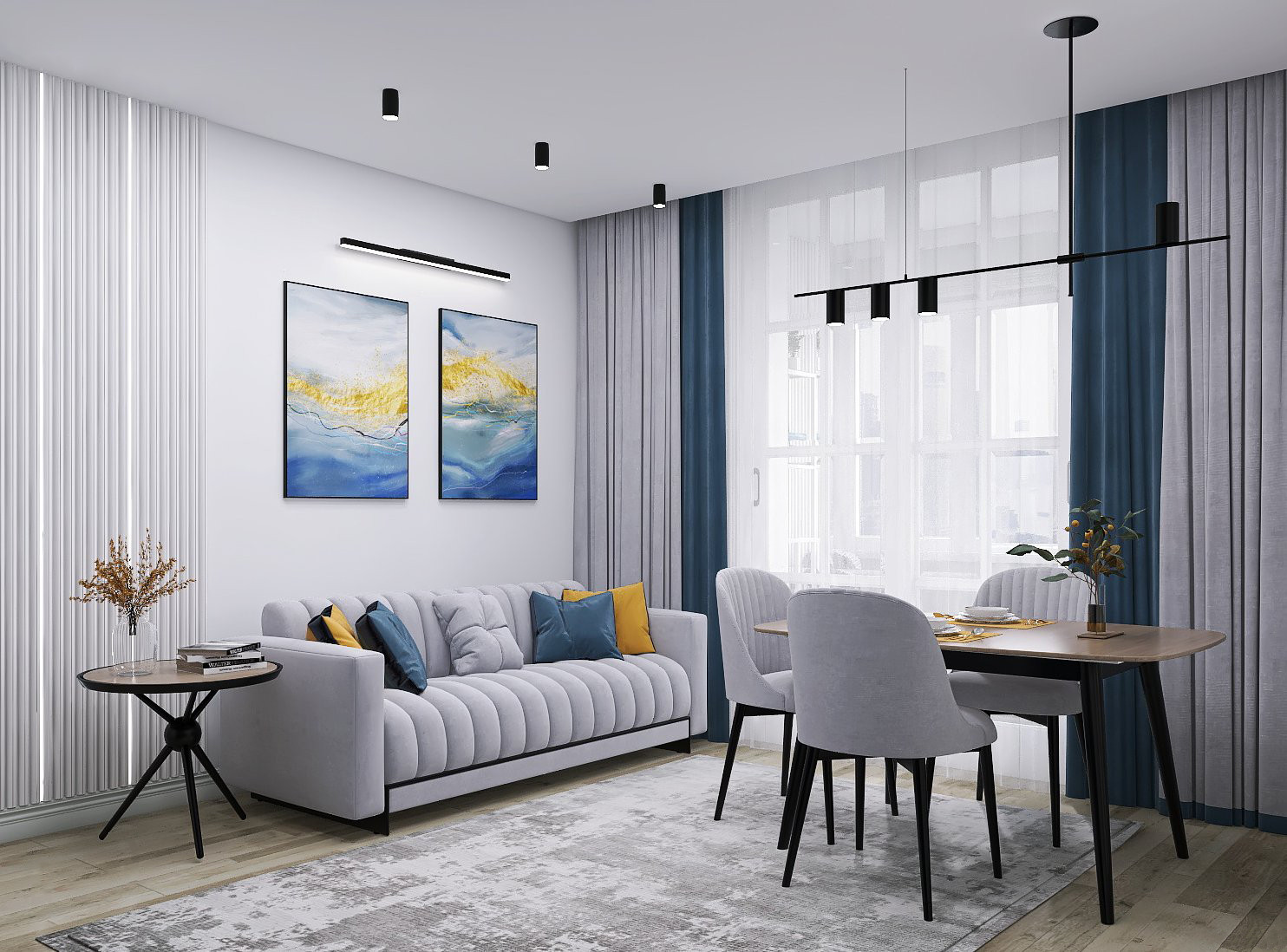 Функциональная квартира для молодой семьи