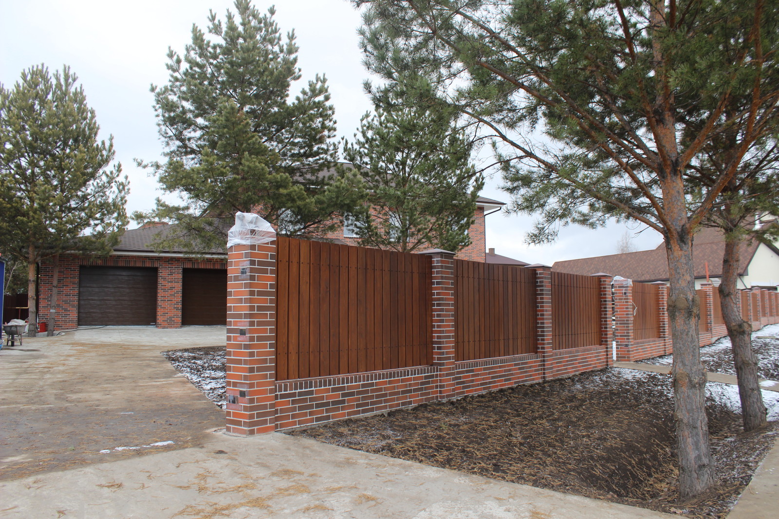 Проектирование. Строительство. Дом из кирпича. Площадь 400 кв.м.