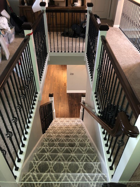 Wilmes After/Before Stair Project