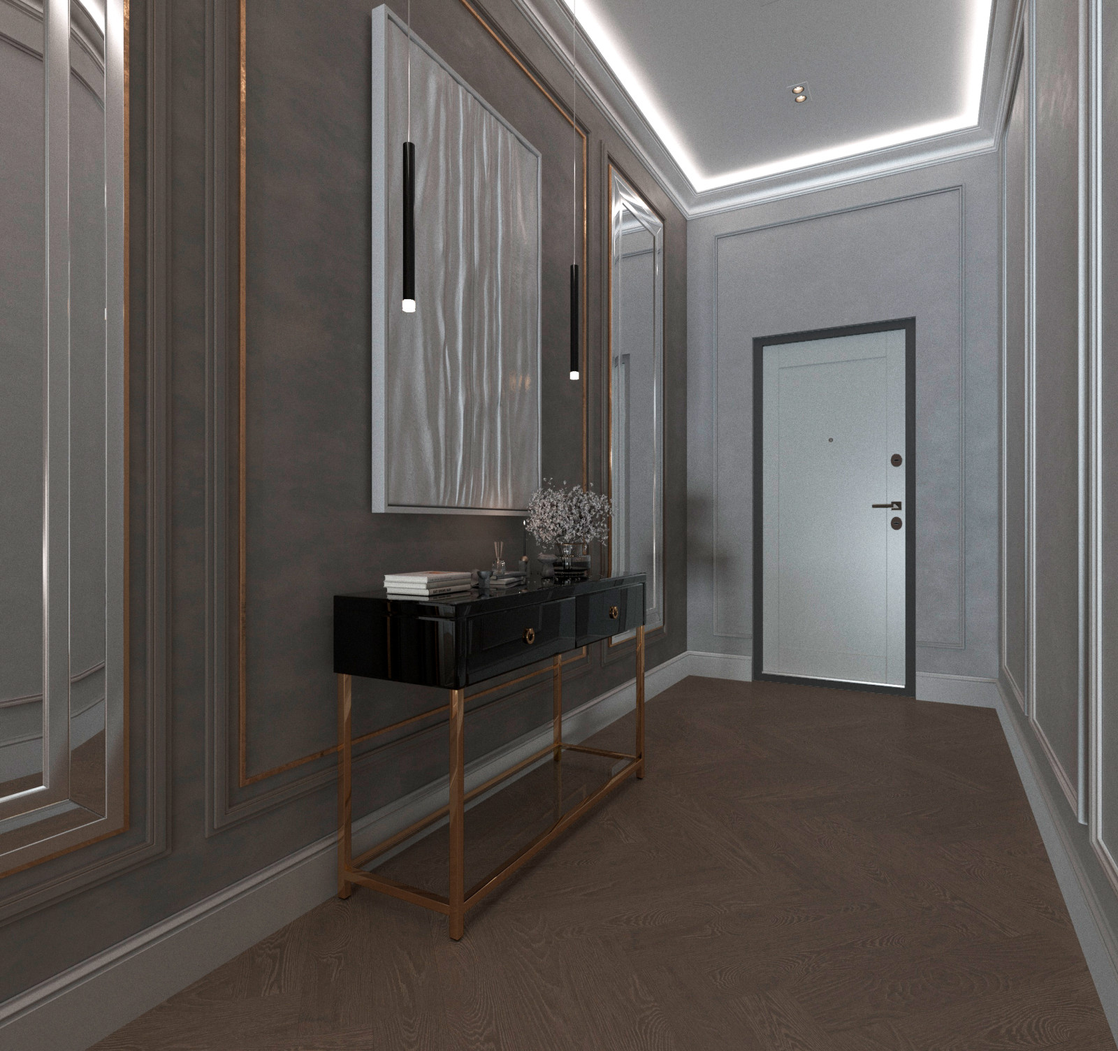 Дизайн-проект загородного дома.