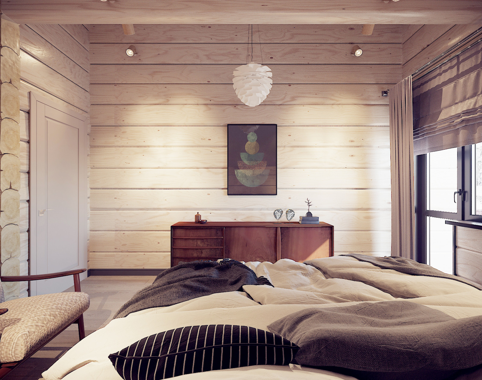 Дом на Урале визуализации