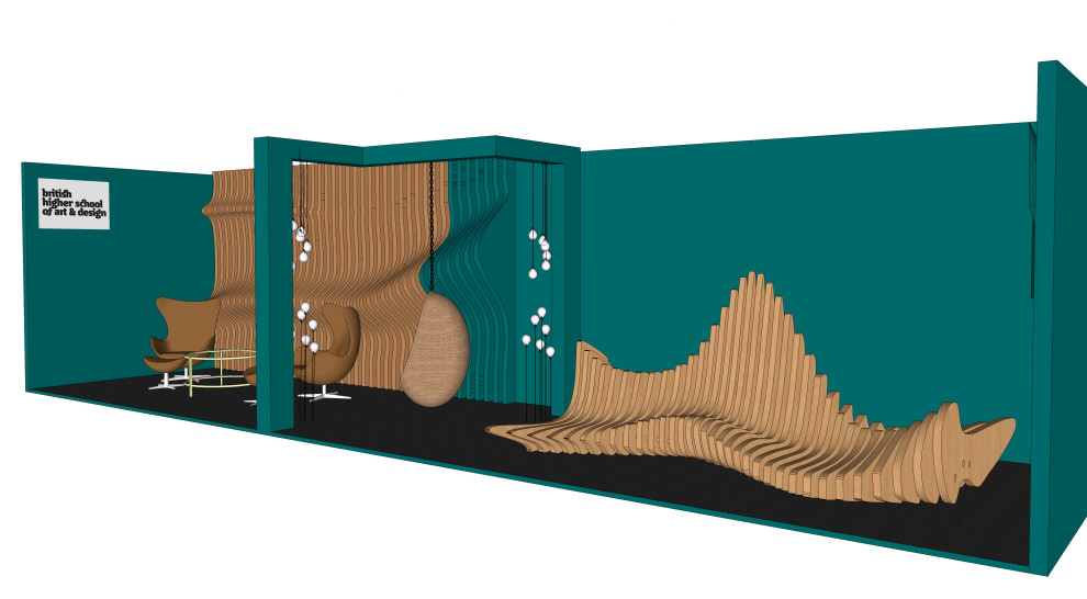 Дизайн стенда BATIMAT 2019 "В потоке"