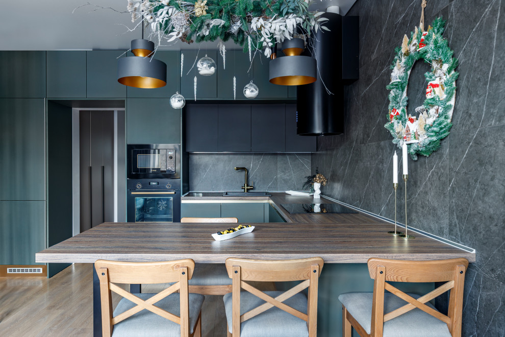 Кухня дома у декоратора.