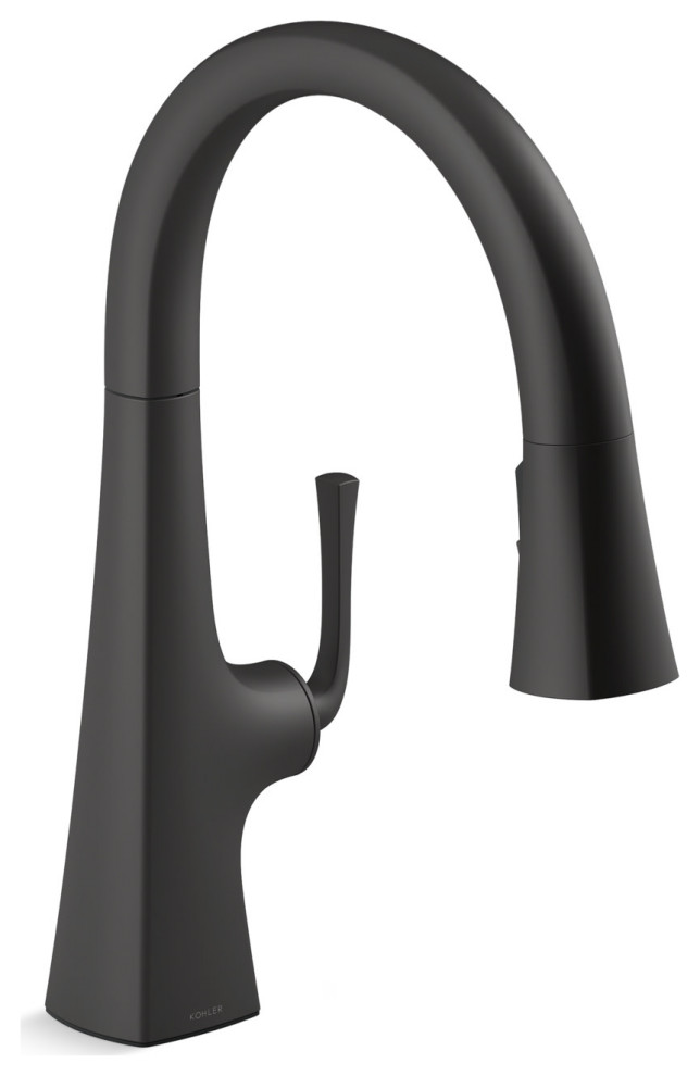 KOHLER K-22067-VS Graze Deck-Mount Pot Filler Faucet, Vibrant Stainless KOHLER K-22067-VS Graze Deck-Mount Pot Filler Faucet, Vibrant Stainless