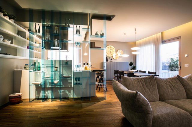residenza privata altamura contemporary-living-room