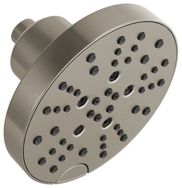 Delta 52668 1.75 GPM Multi Function Round Shower Head Contemporary