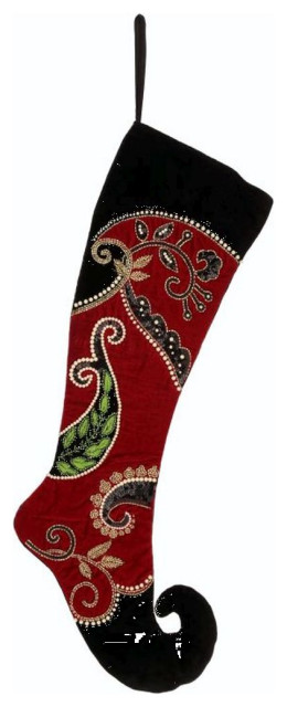 Mark Roberts Christmas 2023 Paisley Stocking - Contemporary - Christmas ...