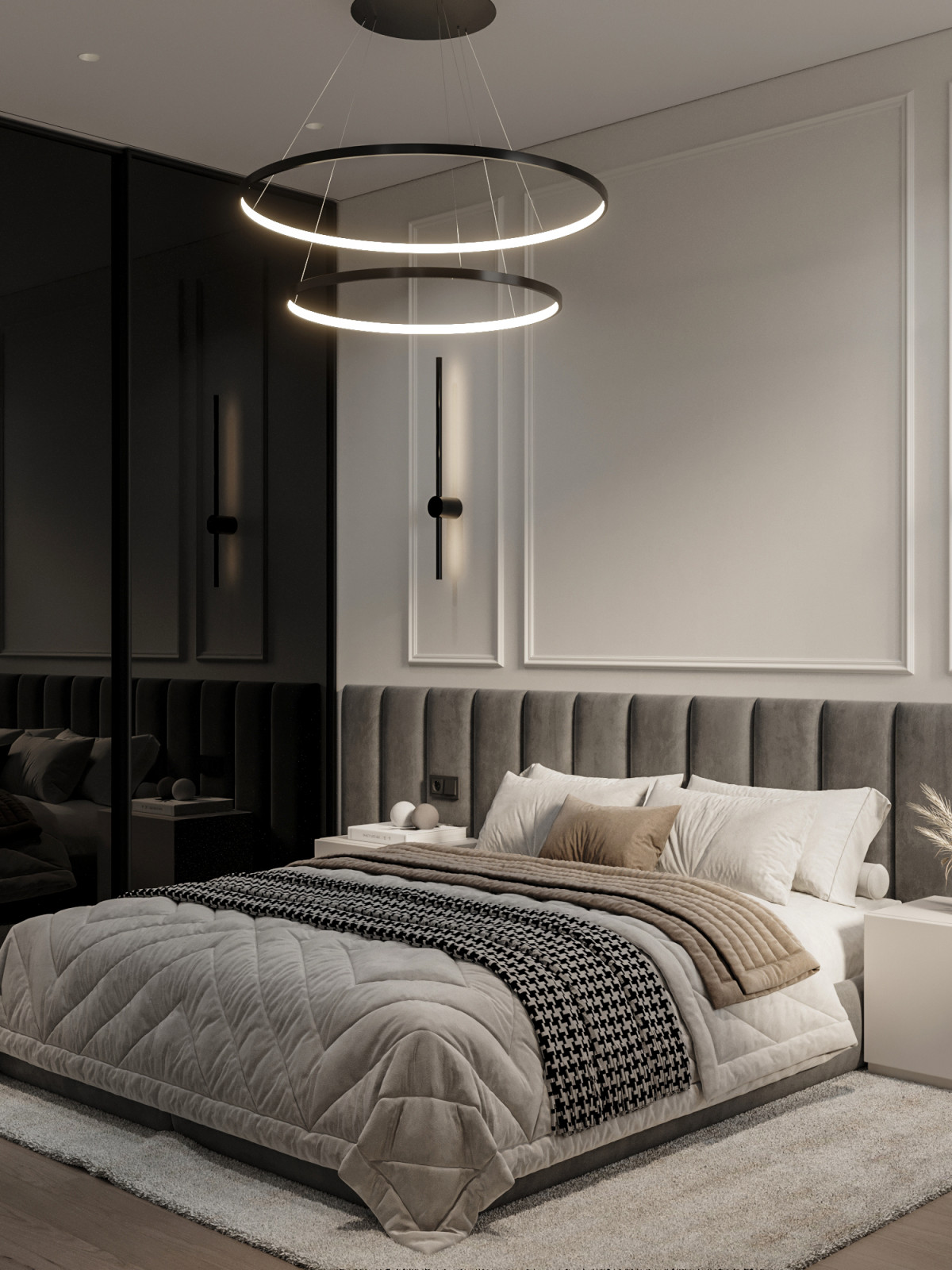 Современная квартира в Москве 78 м²