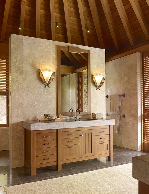 Tropical Bathroom tropisch-badezimmer