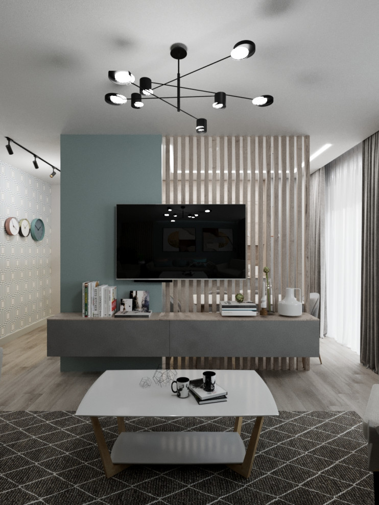 Дизайн квартиры 82 м2 в ЖК Лучи