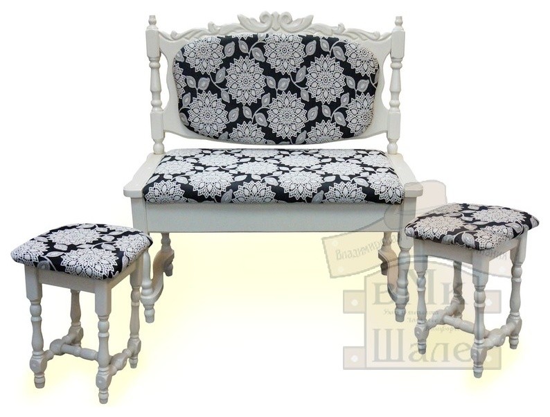 Кухонные диваны из массива