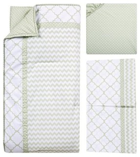 sage green crib bedding
