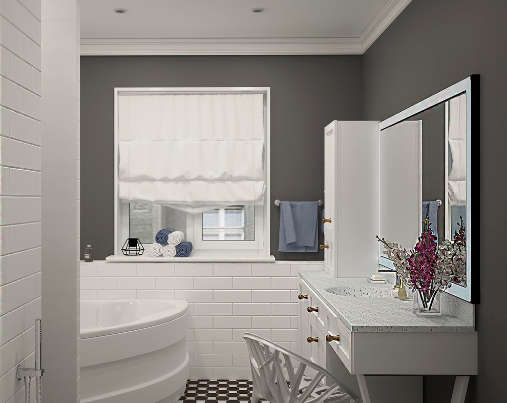 Квартира с элементами неоклассики