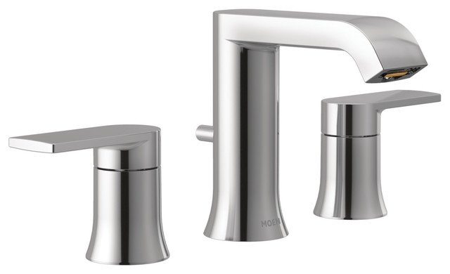 Moen T6708 Genta 1 2 Gpm Widespread Bathroom Faucet Less Drain Moen T6708 Genta 1 2 Gpm Widespread