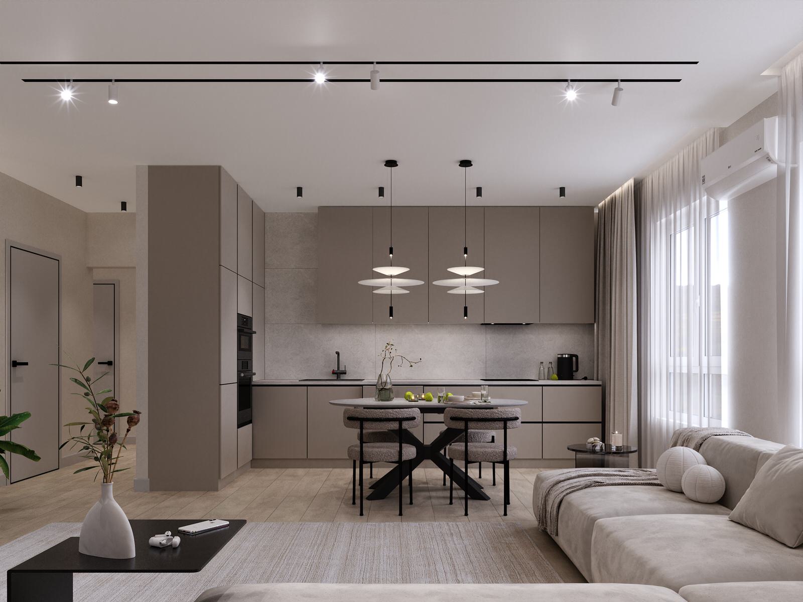 Проект 3-х комнатной квартире в ЖК Лапландия