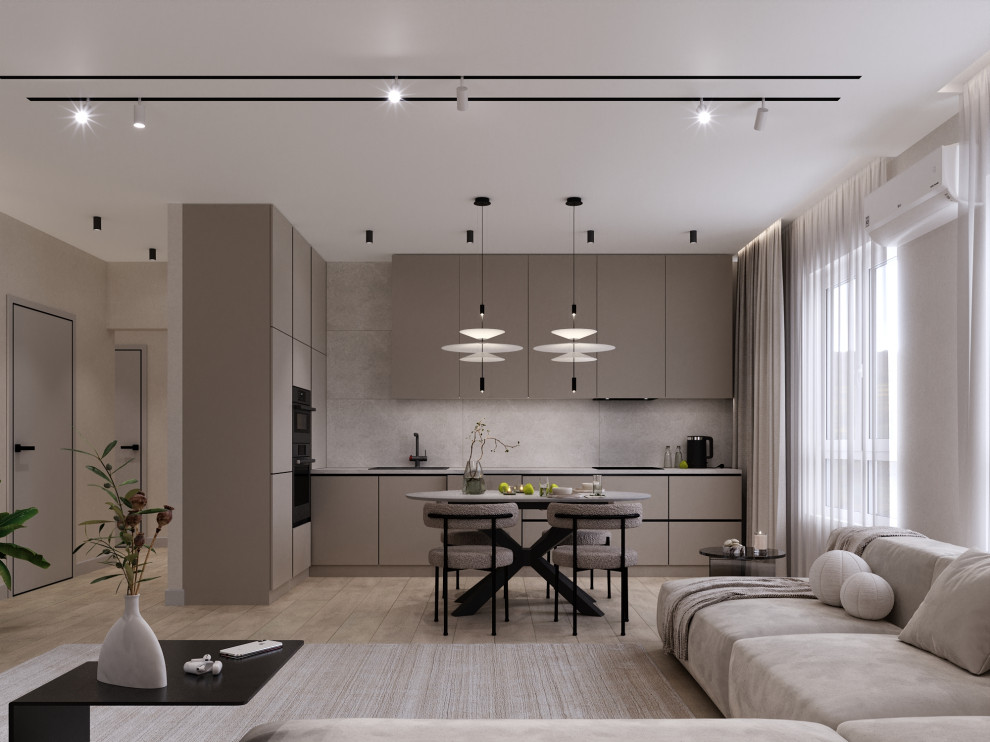 Проект 3-х комнатной квартире в ЖК Лапландия