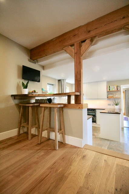 Open Plan Kitchen Dining Space contemporary-kitchen