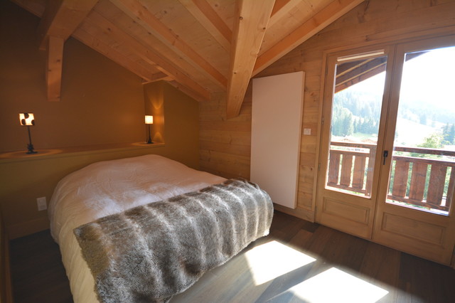Chalet trendy-sovevaerelse