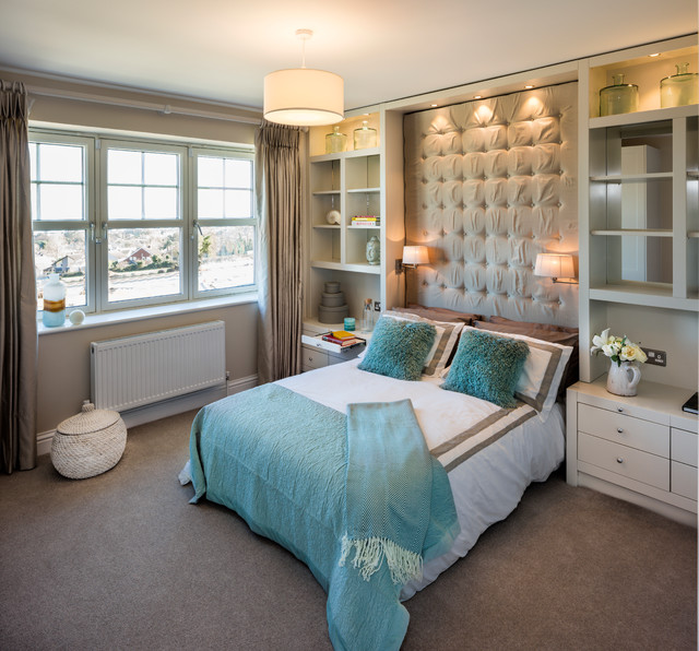 Seagreen transitional-bedroom