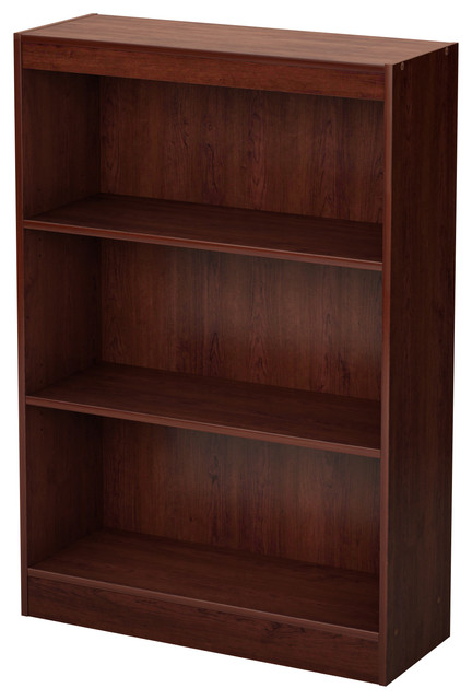 South S Axess 5 Shelf Narrow, Royal Cherry Bookcase