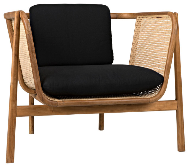 Balin Chair with Caning Tropical Armchairs And Accent Chairs by
