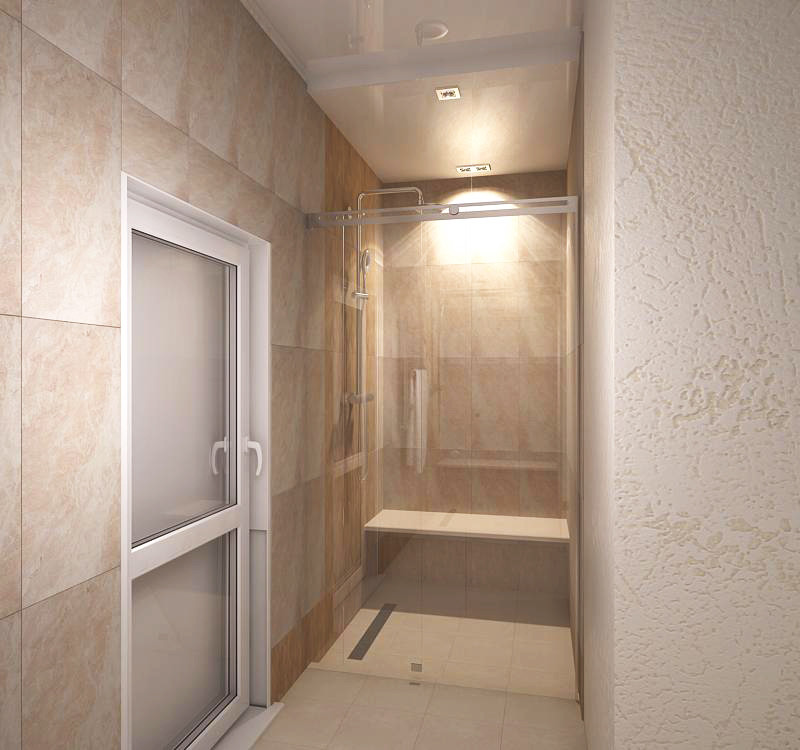 Визуализация частного банного комплекса