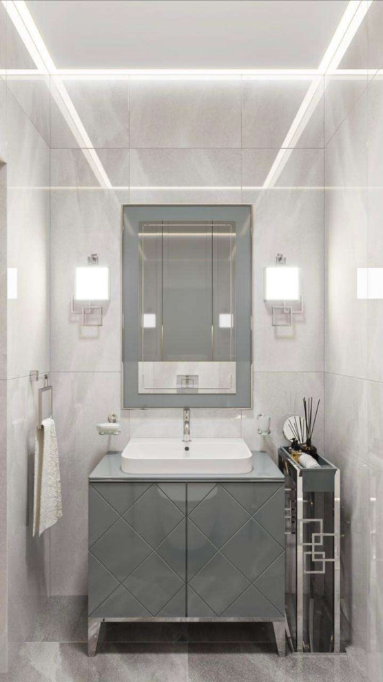 Гостевой санузел в ЖК Титул