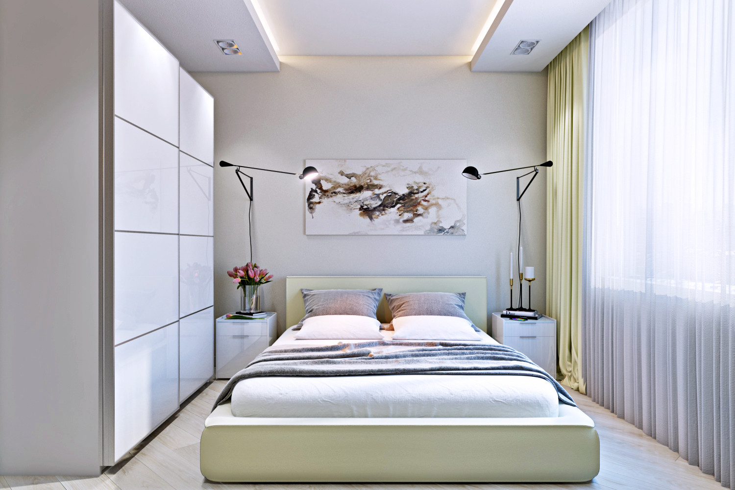 Светлая двушка на Мосфильмовской