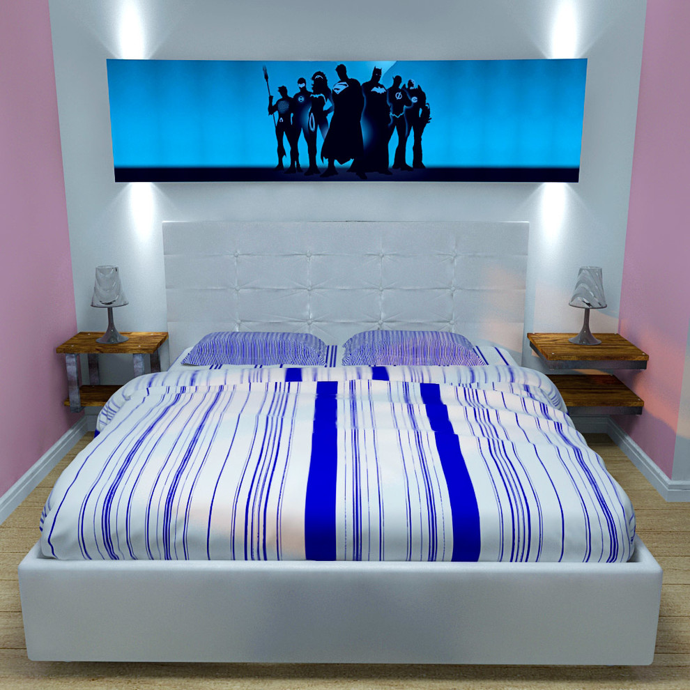 Квартира в стиле поп-арт и лофт