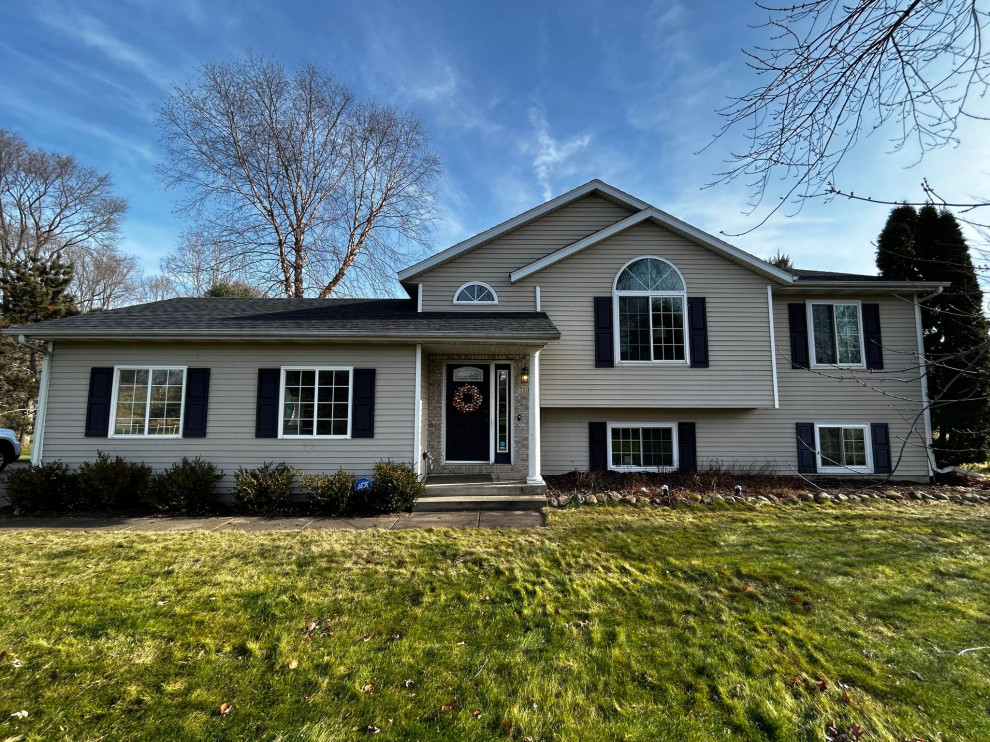 Modern Black Shingle Roof In Rockford Michigan