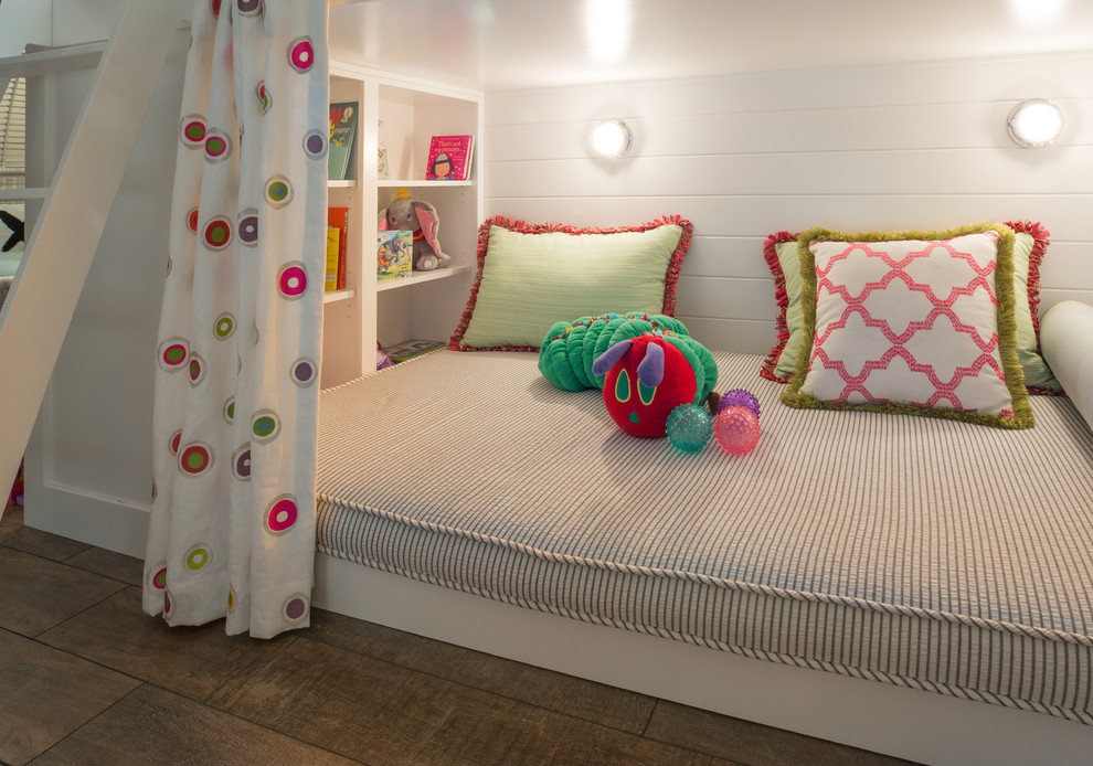 Design ideas for a contemporary kids' room in Columbus.