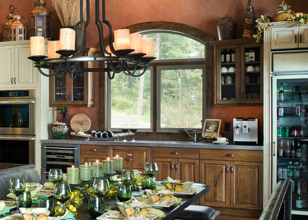 Photo of a country kitchen in Other.