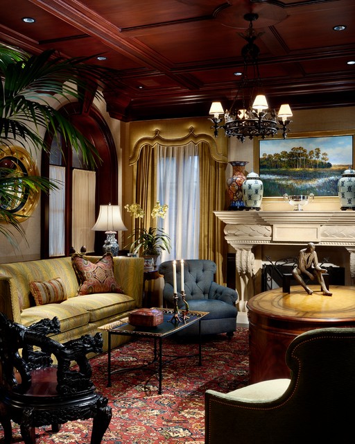 Electric traditional-living-room