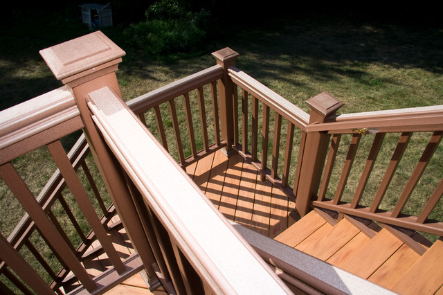 Extended Deck Remodel contemporary-terrace