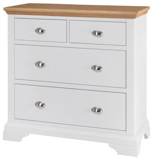 Hampstead Furniture 2 Over 2 Chest Of Drawers Coastal Chests