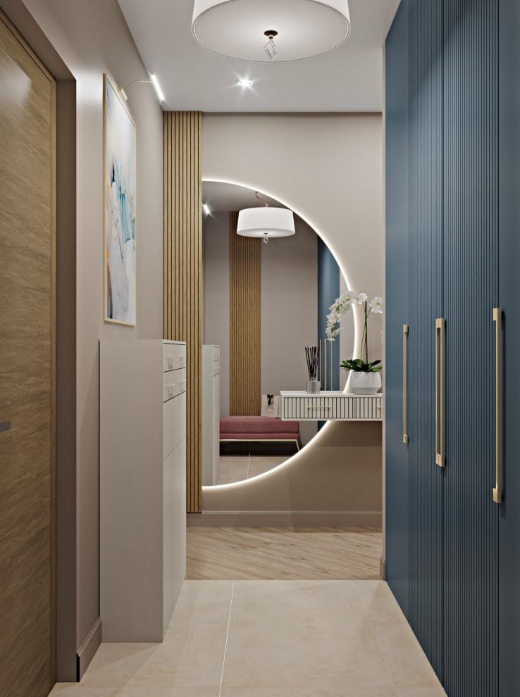 Лаконичная квартира в неоклассическом стиле.