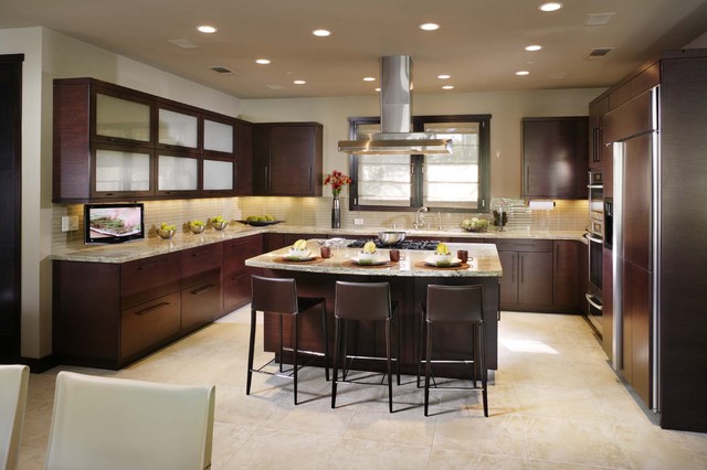 Open Plan Kitchen contemporary-koek
