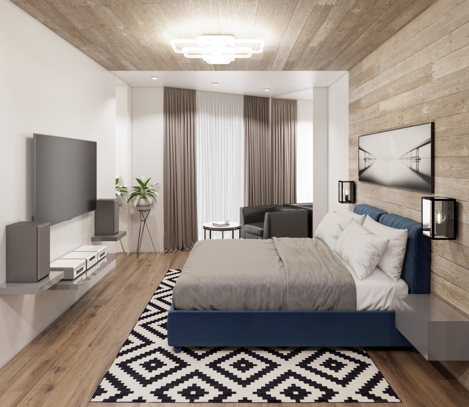 Interior Design in minimalistic style