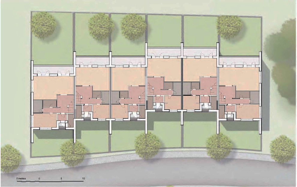 Проект таунхаусов в поселке Глухово