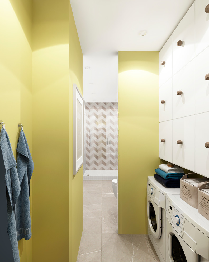 Квартира 80 м2 в современном стиле, для молодой семьи