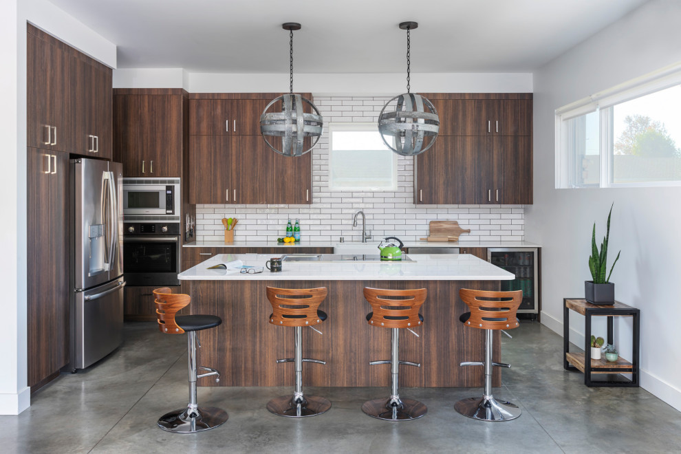 Law Home - Contemporary - Kitchen - Los Angeles - by Jeannette ...