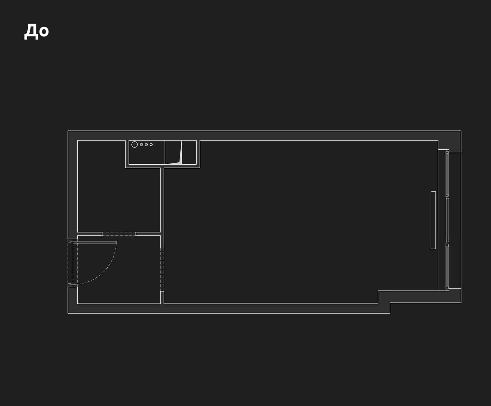 План квартиры до
