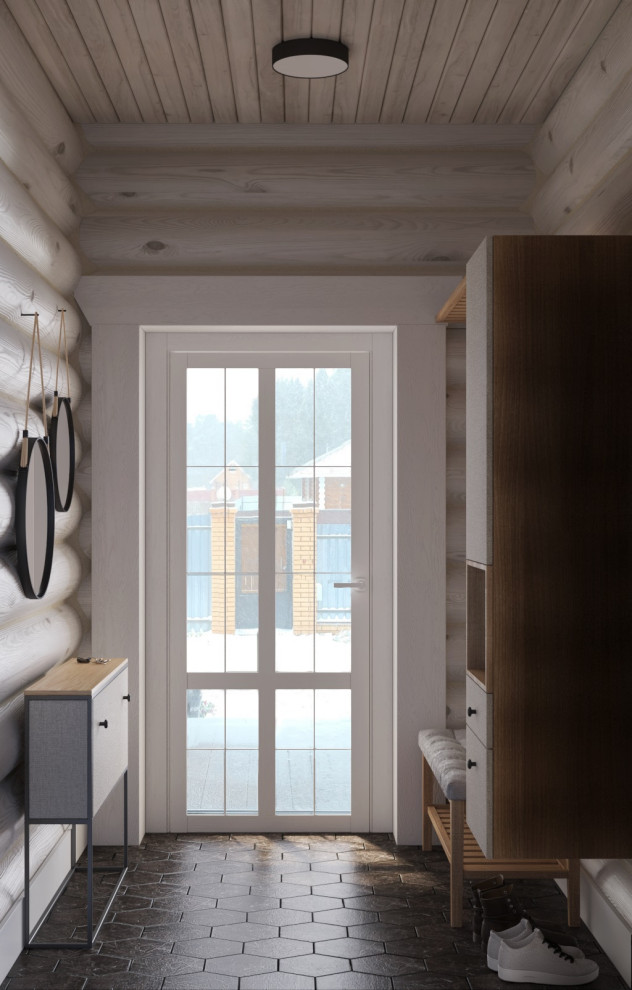 Дом из оцилиндрованного бревна г.Киров