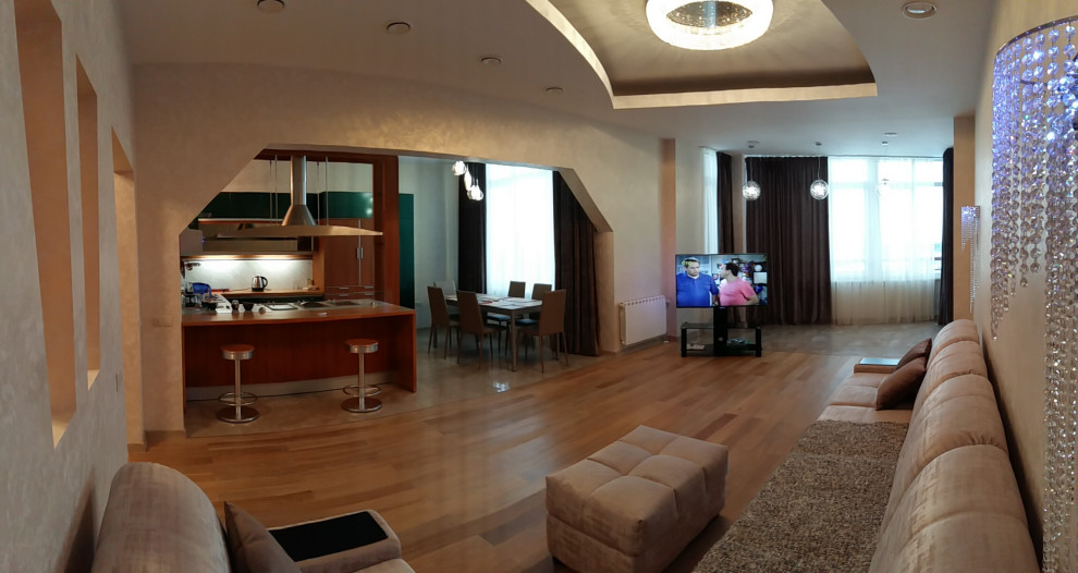 Пентхаус с видом на МГУ и парк с озером