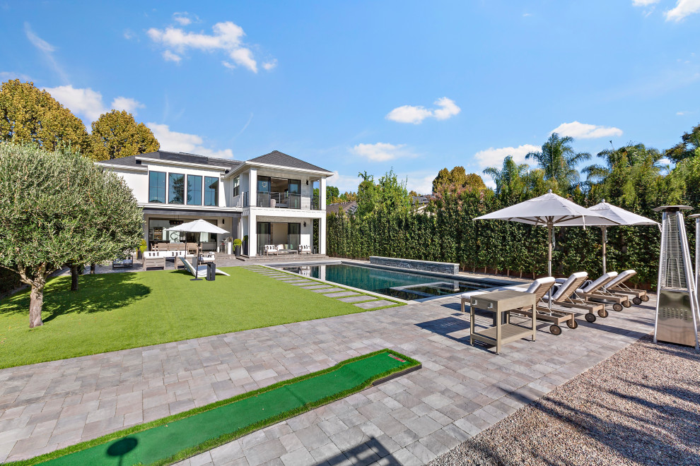 Example of a transitional pool design in San Francisco