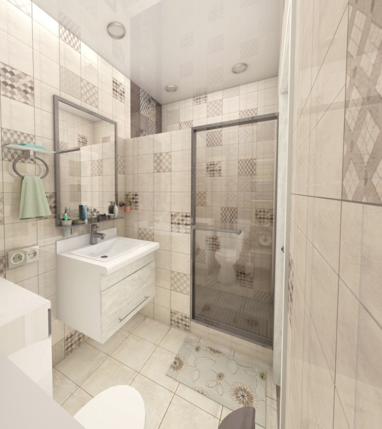 Дизайн квартиры №168 100кв.м в ЖК "Триумф", Г.Сочи, ул. Кирпичная 2.