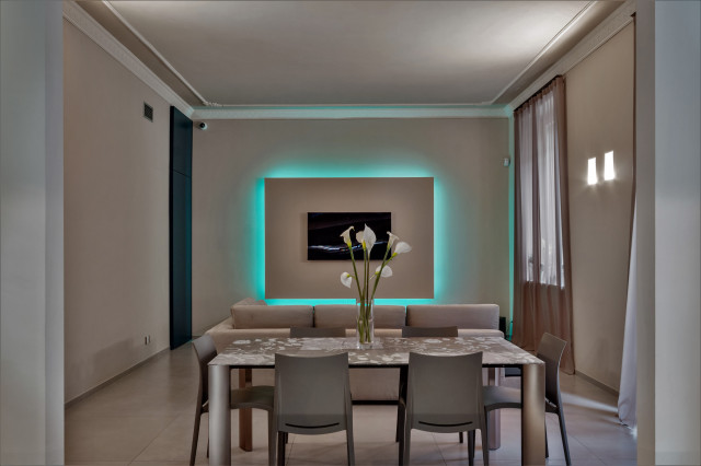 Salotto contemporary-allrum