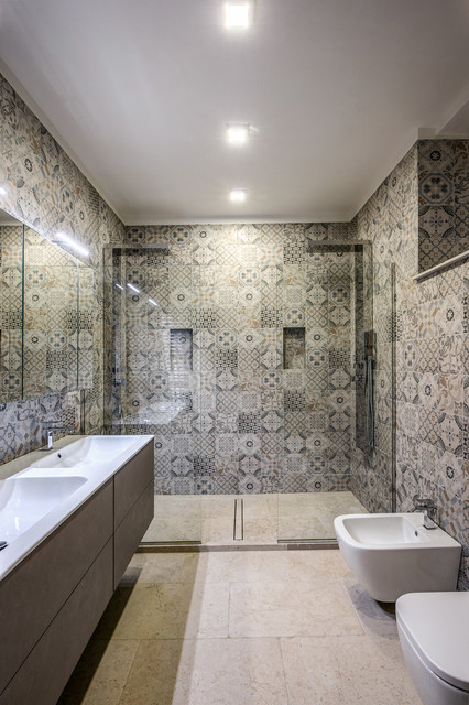 APPARTAMENTO (CAROVIGNO) shabby-chic-style-bathroom