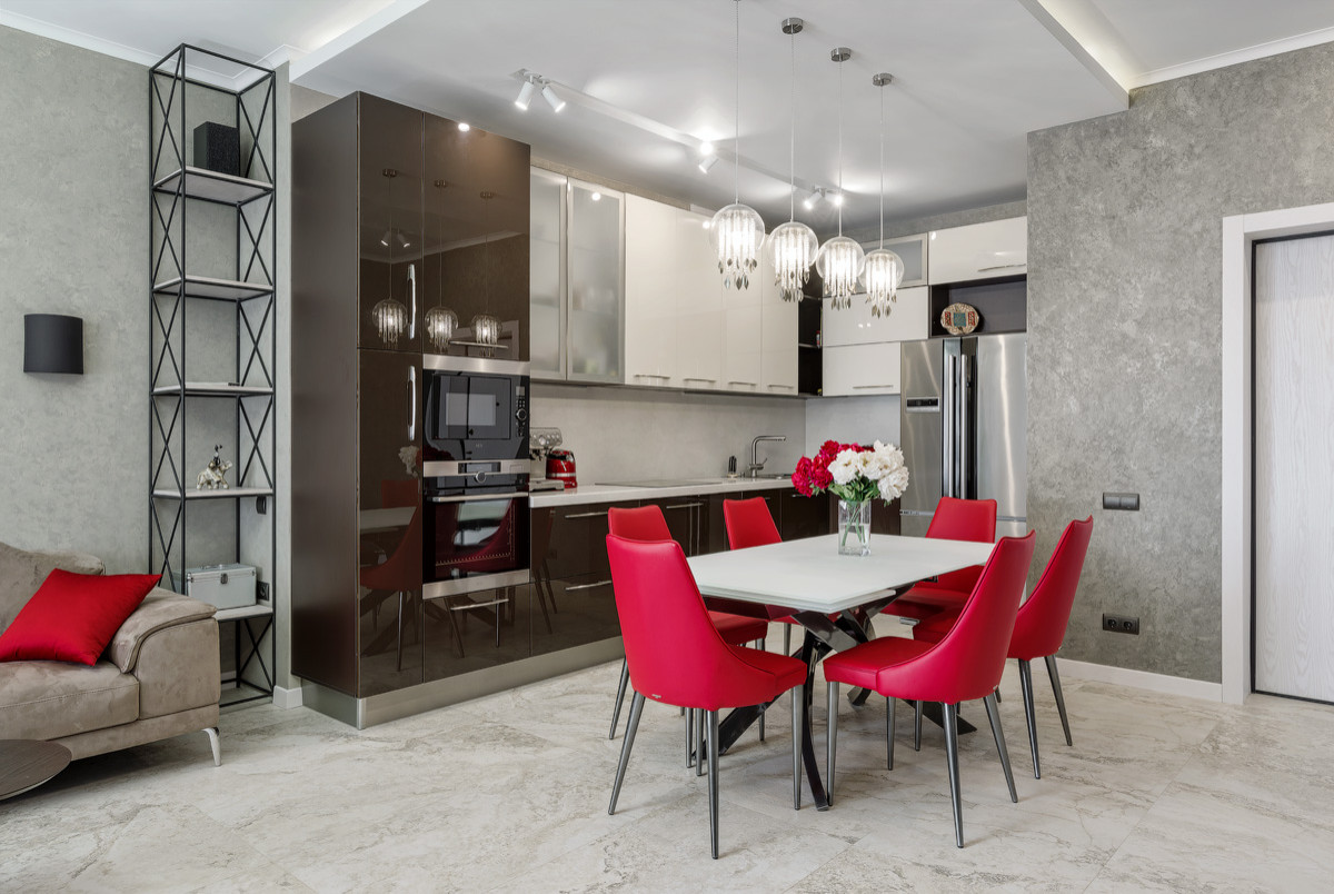 Реализованный проект, неоклассика с акцентами